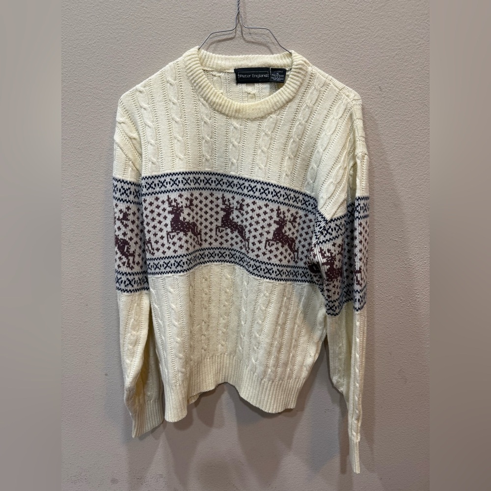 Vintage Peter England knit sweater